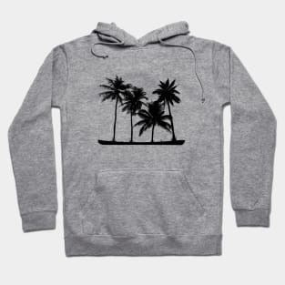 Palm Trees Silhouette Hoodie